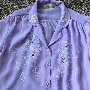 Vintage Embroidered Blouse